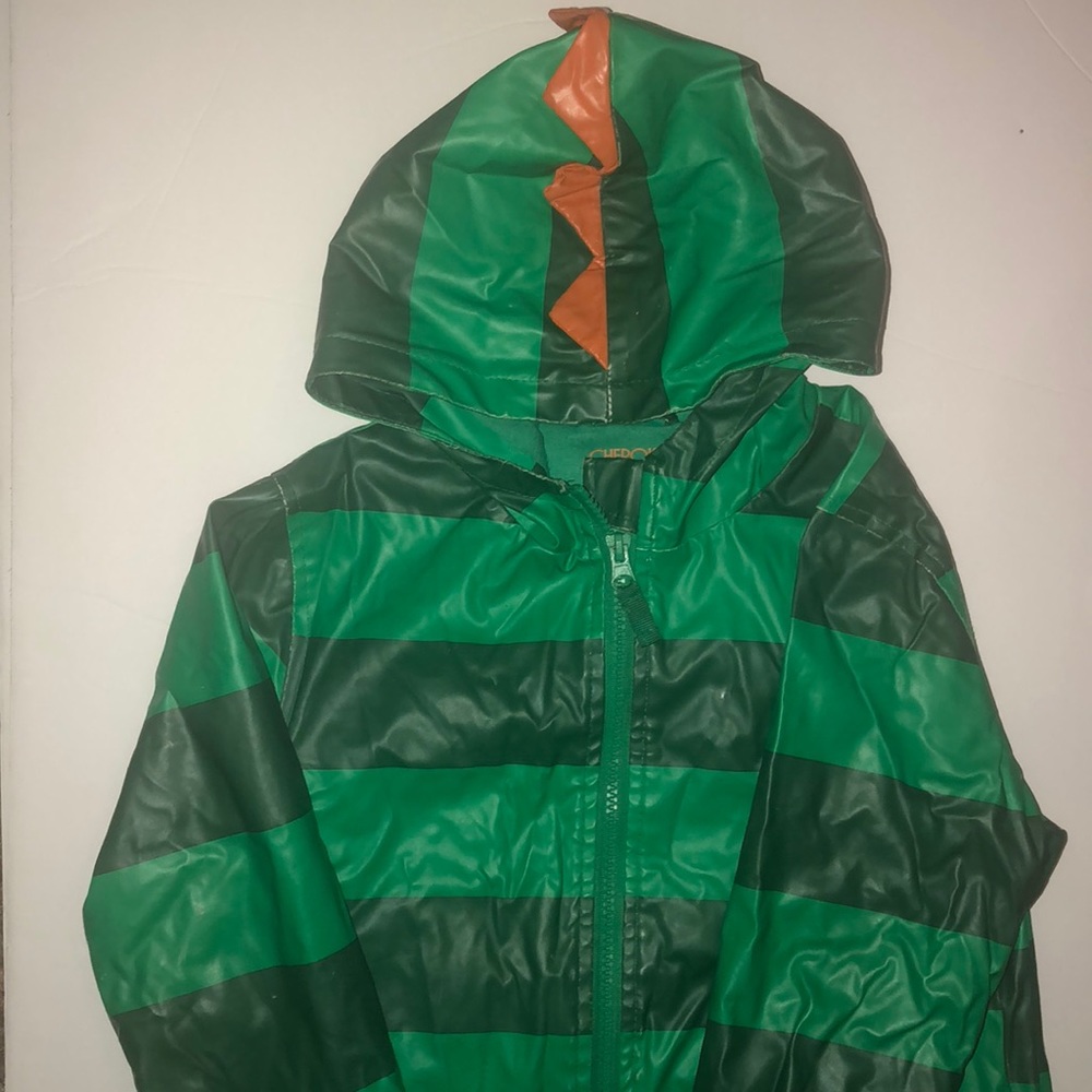 Boys Dino rain coat size 4T